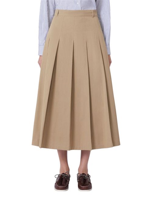 Gonna in gabardina lavata wkdorme MAX MARA WEEKEND | 261510111102