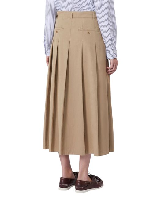 Gonna in gabardina lavata wkdorme MAX MARA WEEKEND | 261510111102