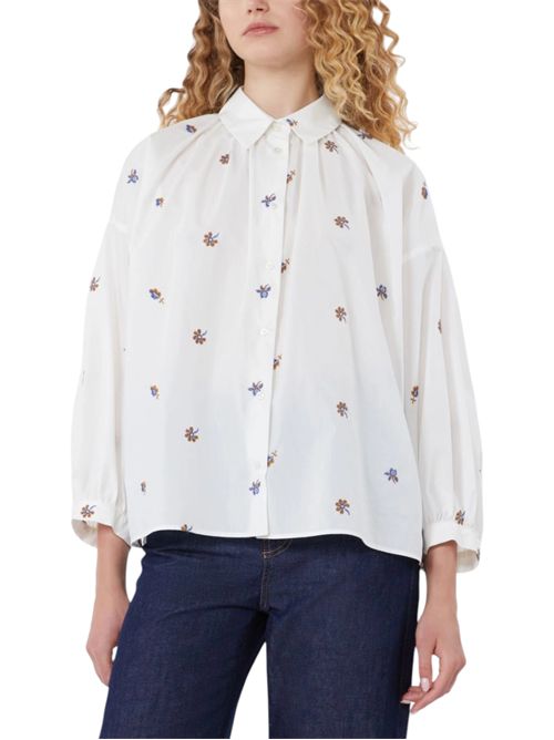Camicia in popeline con ricami wkdbutterfly MAX MARA WEEKEND | 261511104201