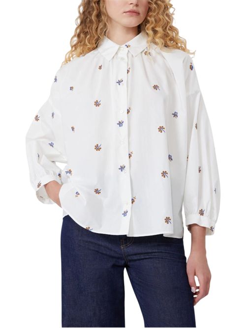 Camicia in popeline con ricami wkdbutterfly MAX MARA WEEKEND | 261511104201