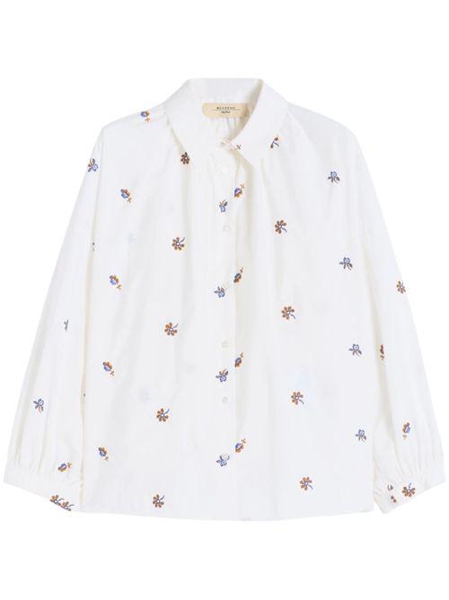 Camicia in popeline con ricami wkdbutterfly MAX MARA WEEKEND | 261511104201