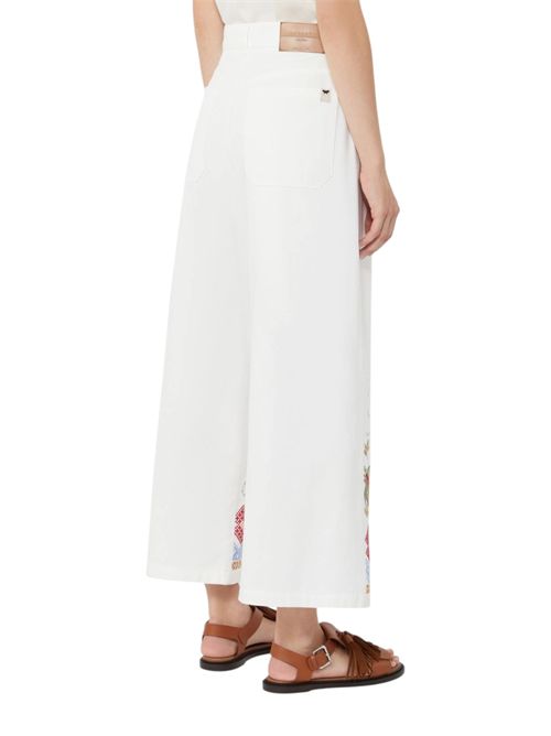 Pantalone in bull di cotone wkdadunco MAX MARA WEEKEND | 261513101209