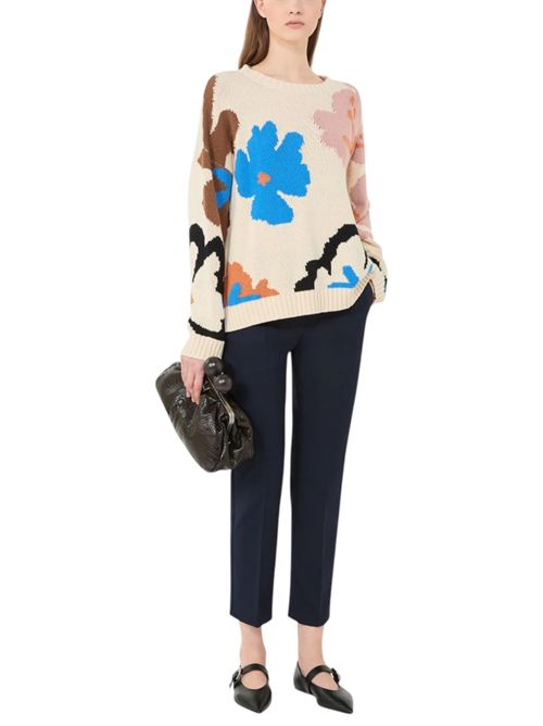 Pantalone in cotone stretch wkdvite MAX MARA WEEKEND | 261513103129