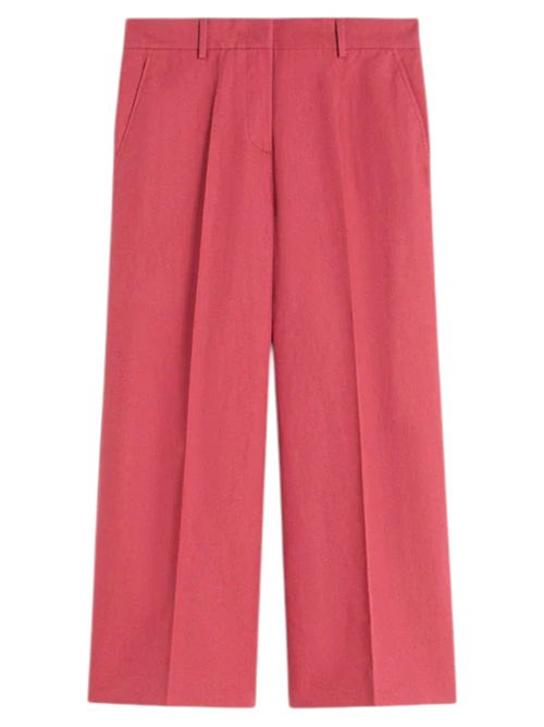 Pantalone in canvas di cotone e lino wkdzircone MAX MARA WEEKEND | 261513105221