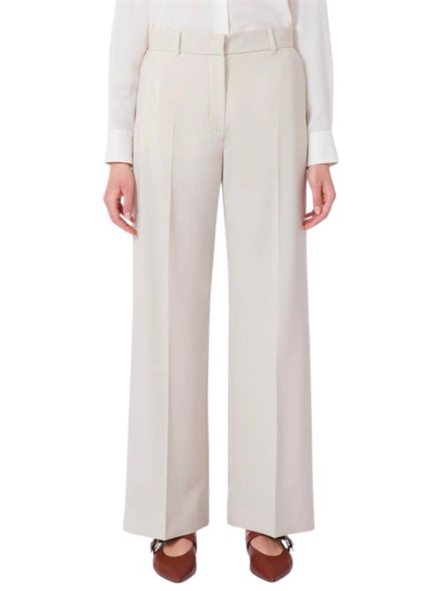 Pantalone palazzo in lana stretch wkdcorone MAX MARA WEEKEND | 261513109111