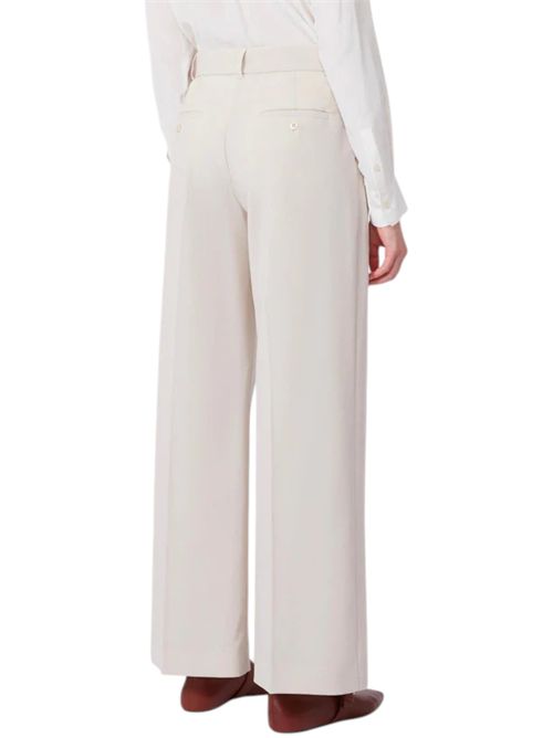 Pantalone palazzo in lana stretch wkdcorone MAX MARA WEEKEND | 261513109111