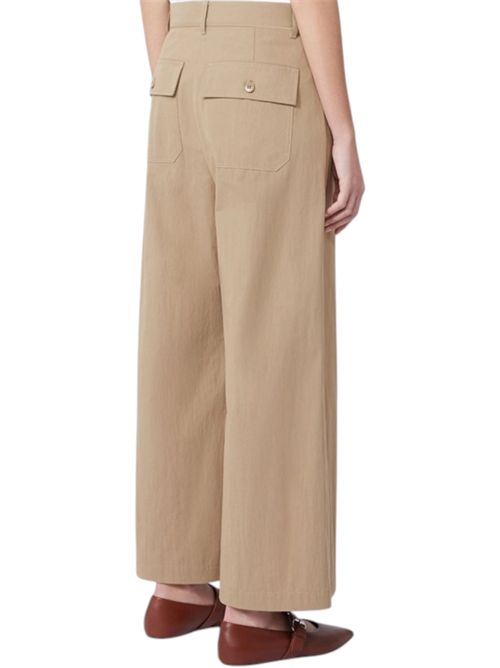 Pantalone in gabardina lavata  wkdronco MAX MARA WEEKEND | 261513111102