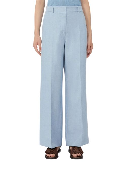 Pantalone in canvas di lino wkdmalizia MAX MARA WEEKEND | 261513111225