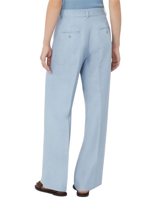 Pantalone in canvas di lino wkdmalizia MAX MARA WEEKEND | 261513111225