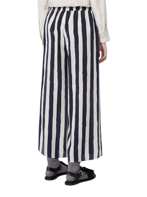 Pantalone in crêpe de Chine stampata wkdnirvana MAX MARA WEEKEND | 261513113212