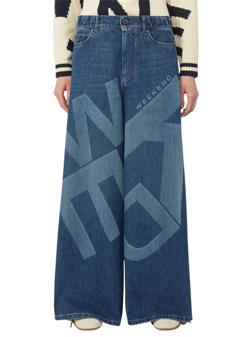 Jeans in denim autentico di cotone wkdvortice MAX MARA WEEKEND | 261518101130