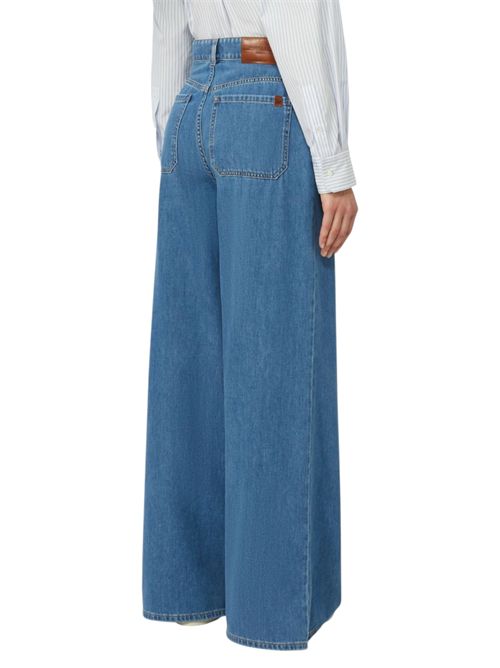 Jeans in denim morbido di cotone wkdvega MAX MARA WEEKEND | 261518104102