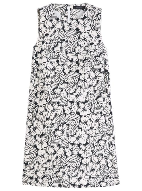 Abito A-line in stuoia di cotone stampato wkdgiallo MAX MARA WEEKEND | 261522112203