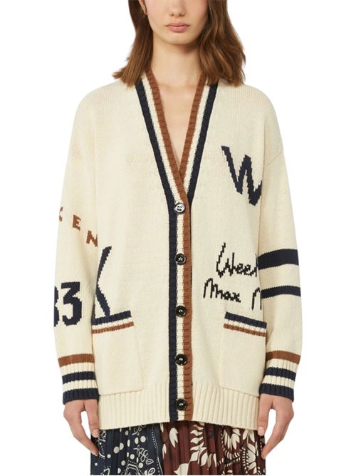 Cardigan over in misto cotone wkdblasone MAX MARA WEEKEND | 261534106104