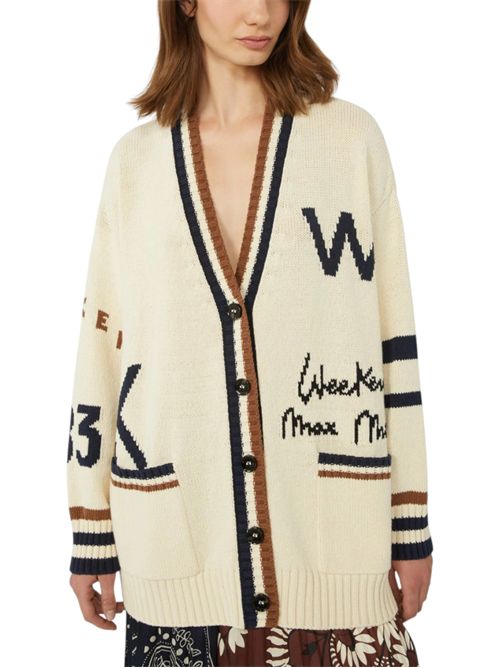 Cardigan over in misto cotone wkdblasone MAX MARA WEEKEND | 261534106104