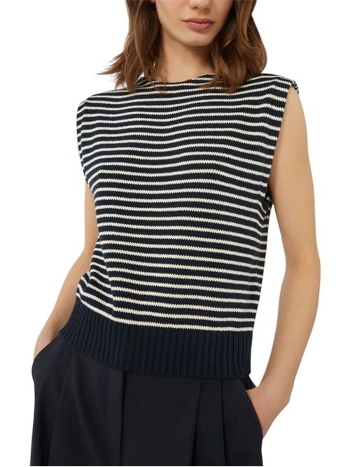 Gilet in filato di cotone wkdlanda MAX MARA WEEKEND | 261535101110