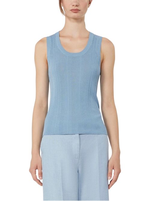 Maglia smanicata in filato di viscosa wkdcose MAX MARA WEEKEND | 261536101205