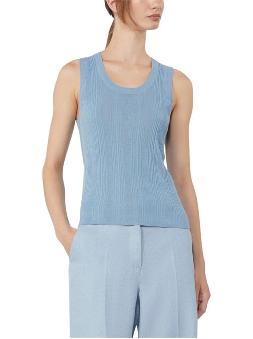 Maglia smanicata in filato di viscosa wkdcose MAX MARA WEEKEND | 261536101205