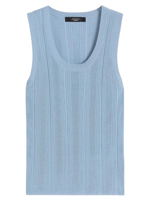 Maglia smanicata in filato di viscosa wkdcose MAX MARA WEEKEND | 261536101205