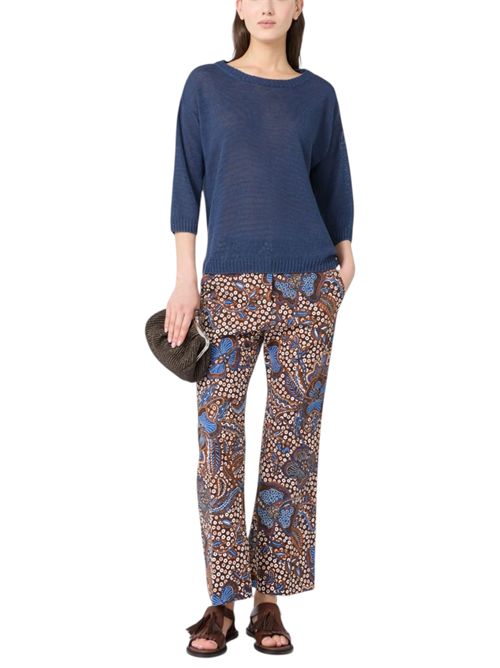 Maglia over in filato di lino wkdcannone MAX MARA WEEKEND | 261536105208