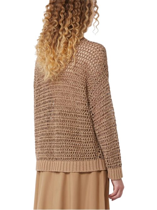 Maglia a rete in filato di lino e cotone wkdonirica MAX MARA WEEKEND | 261536115202