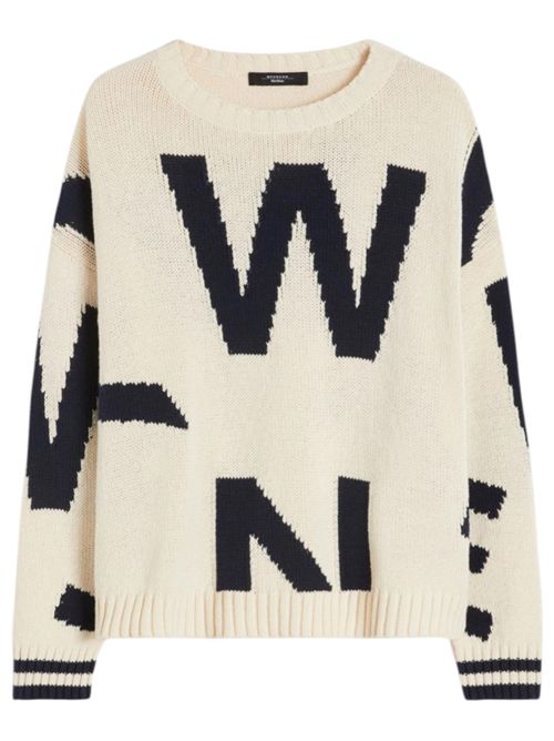 Girocollo in cotone fantasia MAX MARA WEEKEND | 261536117103