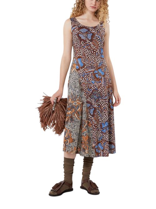 Abito midi in jersey stampato wkdpausa MAX MARA WEEKEND | 261562108208