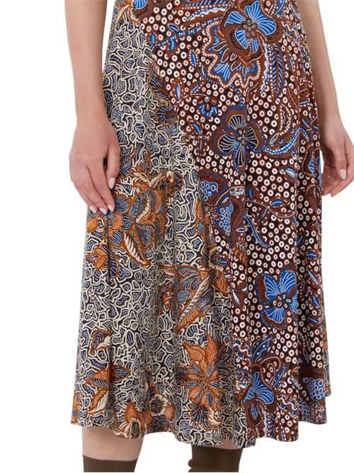 Abito midi in jersey stampato wkdpausa MAX MARA WEEKEND | 261562108208