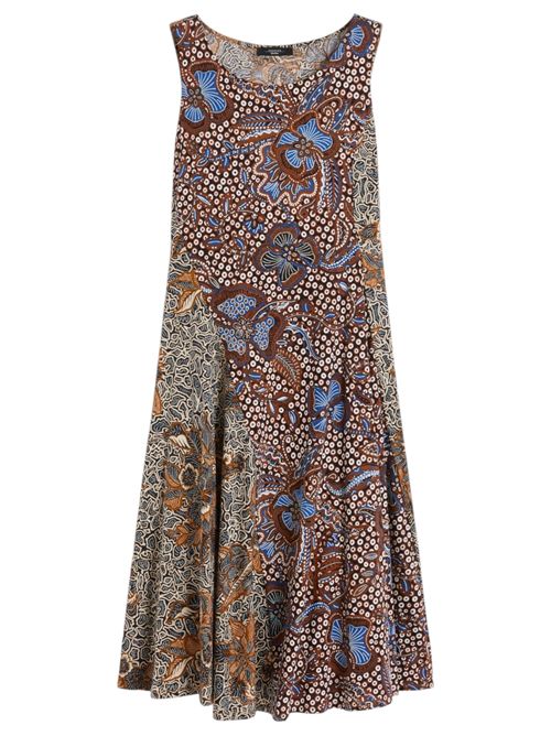 Abito midi in jersey stampato wkdpausa MAX MARA WEEKEND | 261562108208