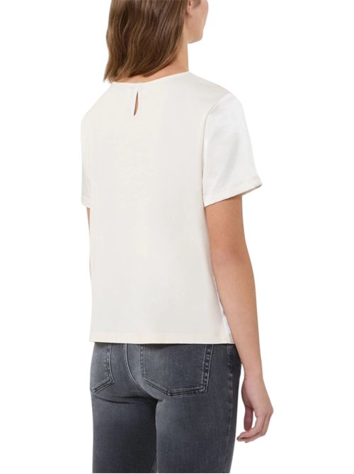 T-shirt in raso e jersey wkdzona MAX MARA WEEKEND | 261594101101