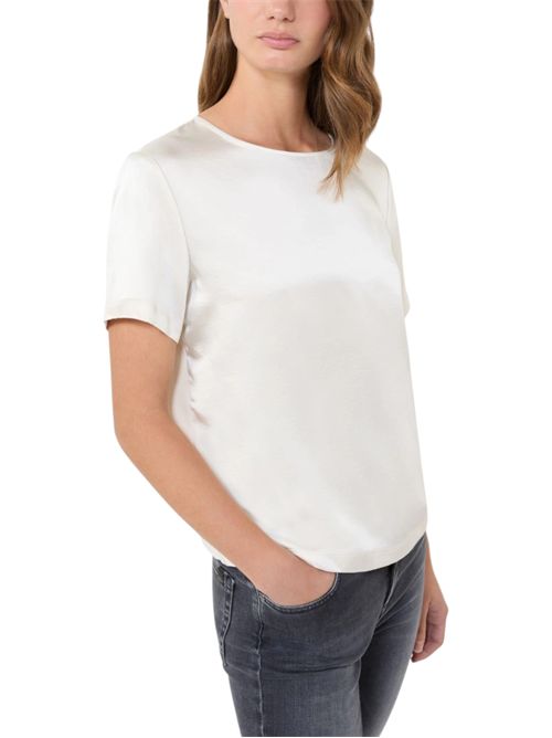 T-shirt in raso e jersey wkdzona MAX MARA WEEKEND | 261594101101