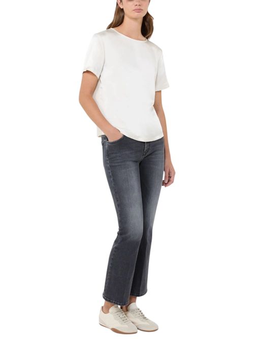 T-shirt in raso e jersey wkdzona MAX MARA WEEKEND | 261594101101