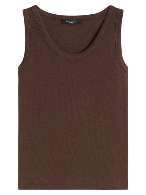 Top in cotone stretch  wkdmultic MAX MARA WEEKEND | 261594101203