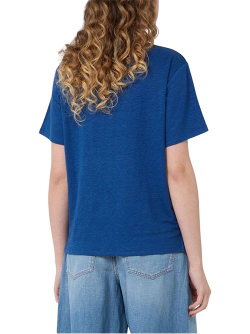 T-shirt basic in jersey di lino stretch wkdpelota MAX MARA WEEKEND | 261594105210