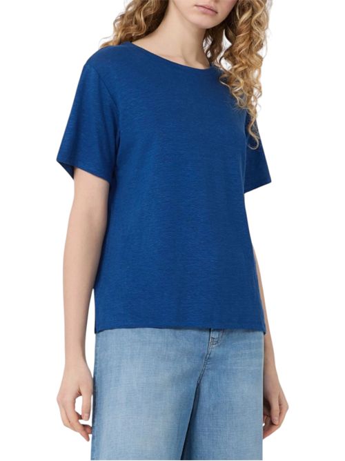 T-shirt basic in jersey di lino stretch wkdpelota MAX MARA WEEKEND | 261594105210