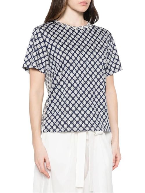 T-shirt in cotone wkdbussola MAX MARA WEEKEND | 261597102204