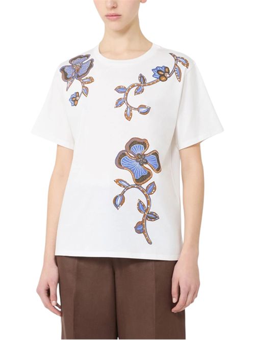 Cotton jersey T-shirt wkdpantera MAX MARA WEEKEND | 261597103204