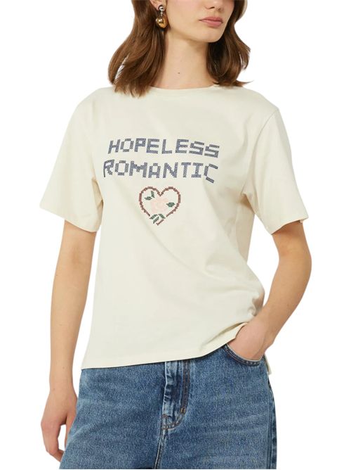 T-shirt in cotone con stampa e ricami wkdwest MAX MARA WEEKEND | 261597104105