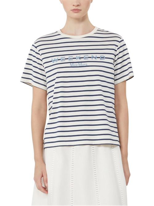 T-shirt in jersey con grafica wkdbora MAX MARA WEEKEND | 261597104205