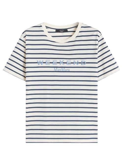 T-shirt in jersey con grafica wkdbora MAX MARA WEEKEND | 261597104205