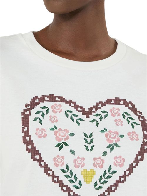 T-shirt in cotone con stampa grafica wkdtenue MAX MARA WEEKEND | 261597105101