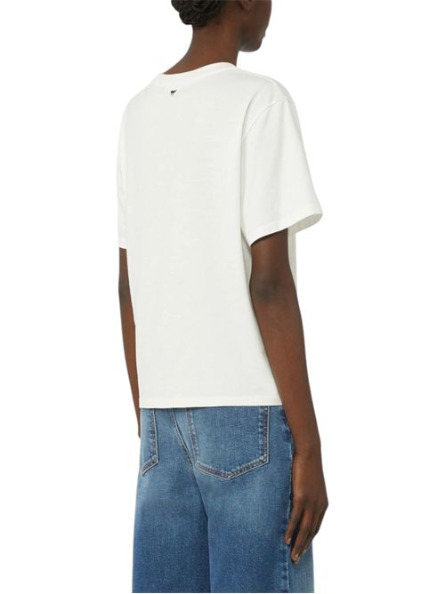T-shirt in cotone con stampa grafica wkdtenue MAX MARA WEEKEND | 261597105106