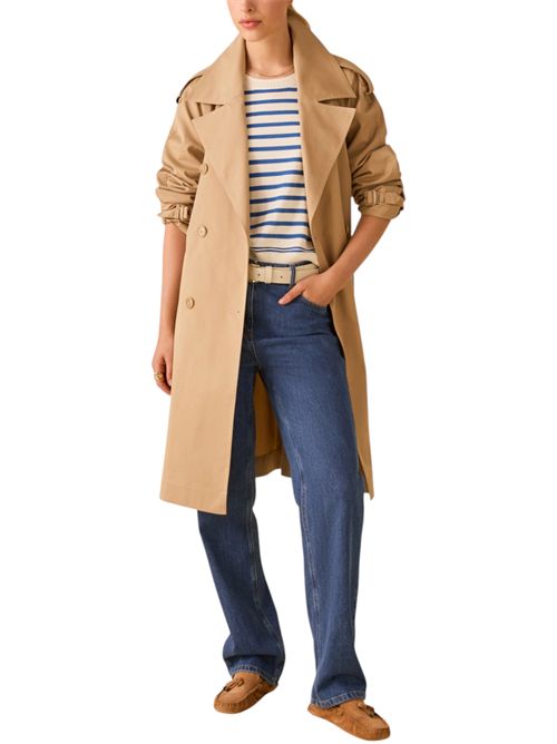 Trench doppiopetto in gabardine PENNYBLACK | 26110210431