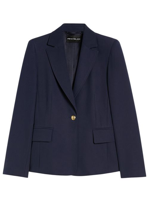 Blazer monopetto in twill PENNYBLACK | 26110411233