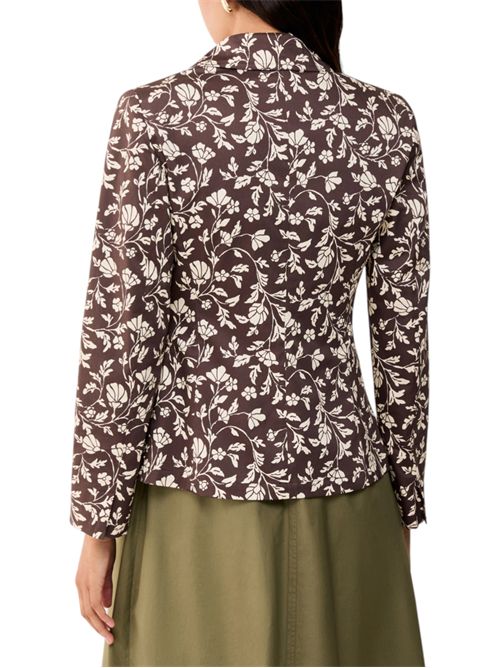 Blazer slim in raso di cotone PENNYBLACK | 26110411337