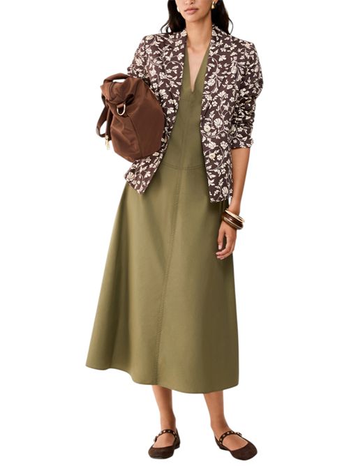 Blazer slim in raso di cotone PENNYBLACK | 26110411337