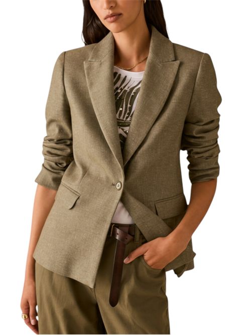 Blazer in cotone e lino PENNYBLACK | 26110411733