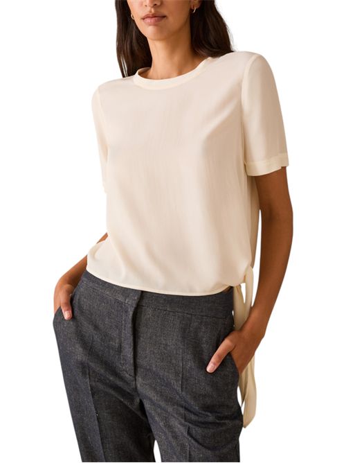 T-shirt in crêpe de Chine PENNYBLACK | 26111111031