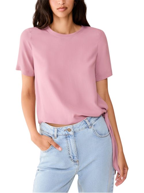 T-shirt in crêpe de Chine PENNYBLACK | 26111111033