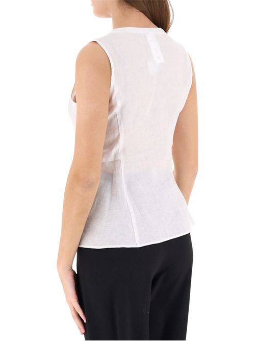 Camicia smanicata pbbpapiro off white PENNYBLACK | 26111111831